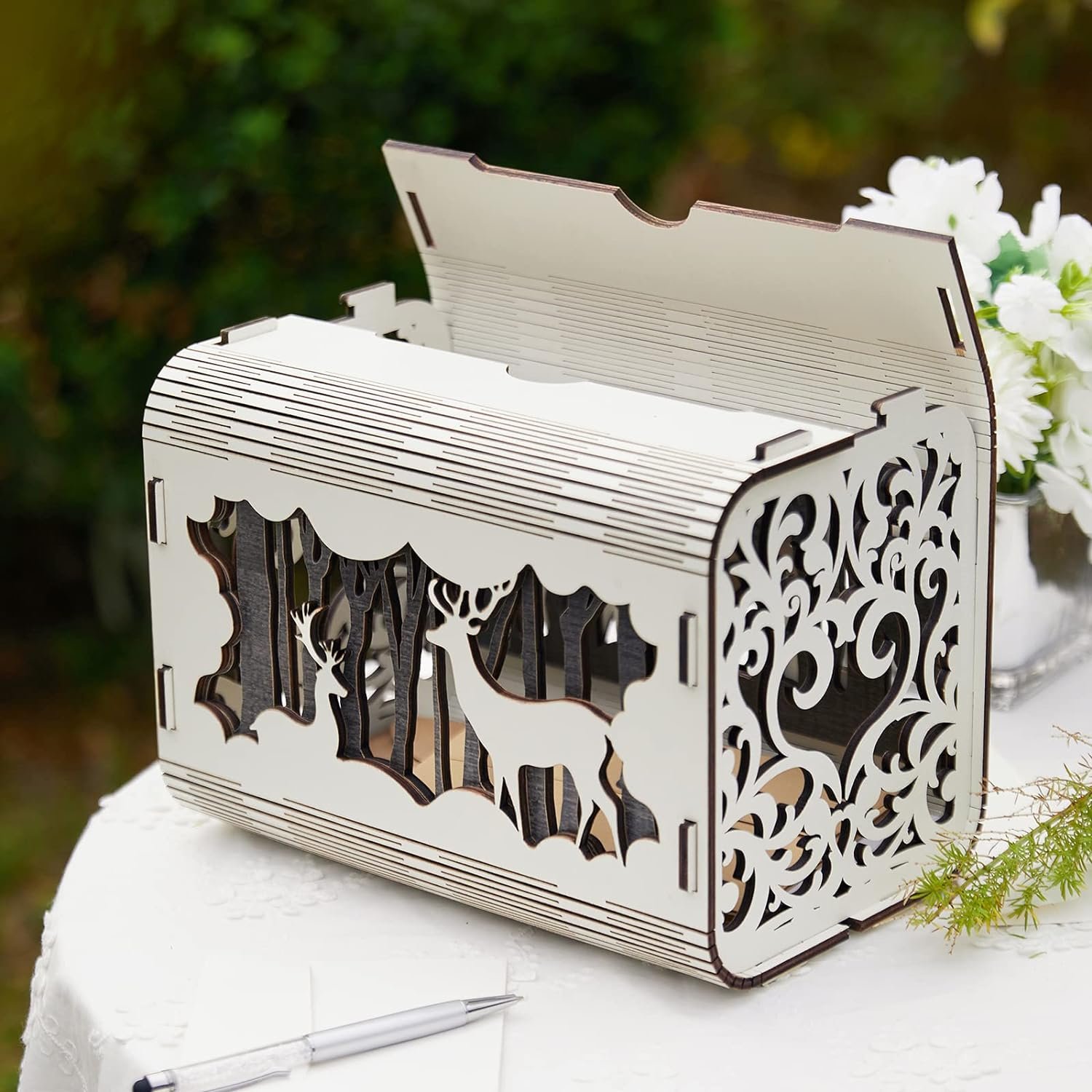 AW BRIDAL Acrylic Card Box Wedding Card Box Review