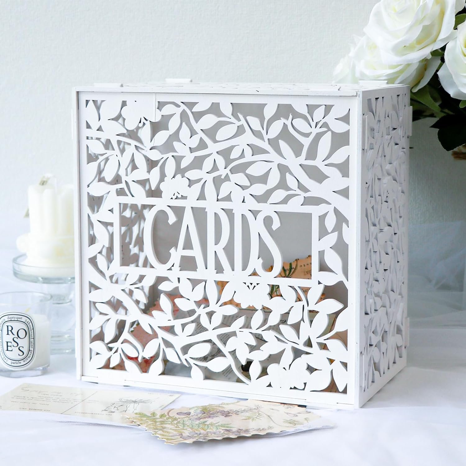 OurWarm White Wedding Card Box Review