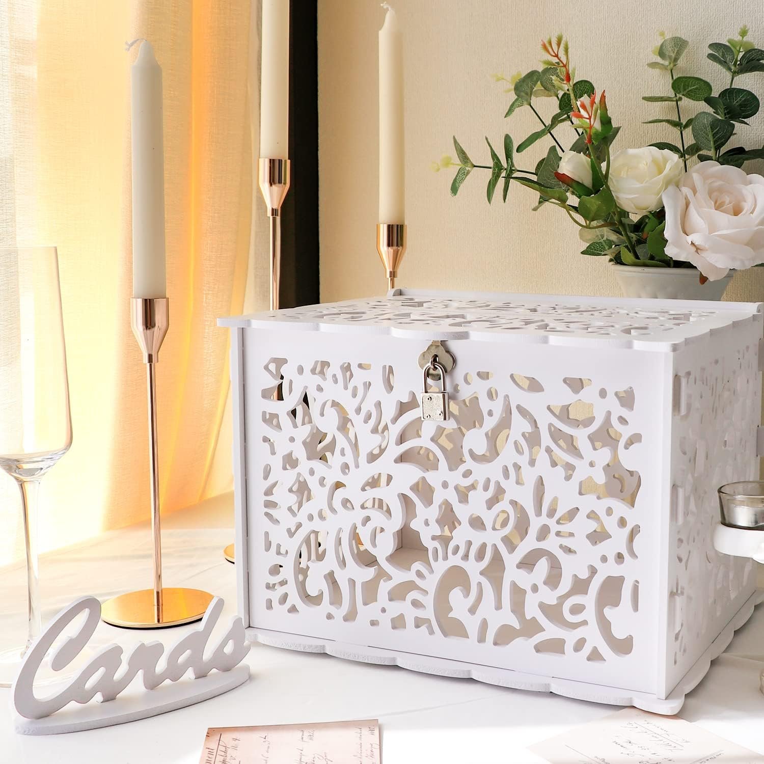 PVC Gift Card Box for Wedding Decorations Review