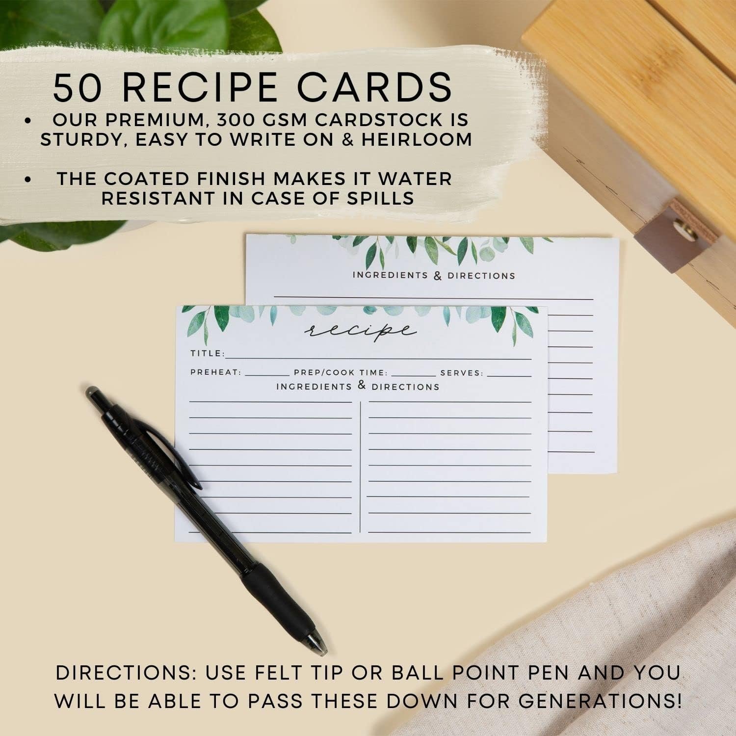 Recipe Box 4×6 Review